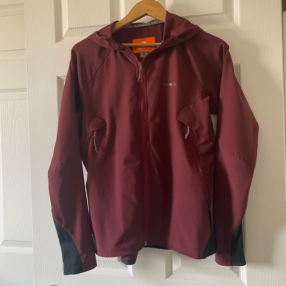 Merrell Maroon Lightweight Select Shield Jacket - Picture 2 of 11